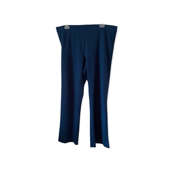 IMAN Blue Bootcut Pull On Pant Size XL Short - Picture 7 of 7